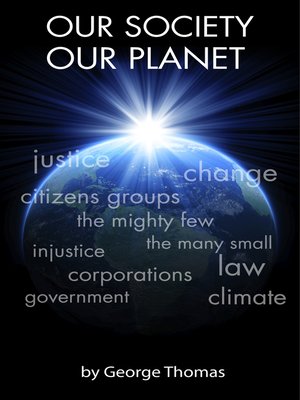 cover image of Our Society, Our Planet